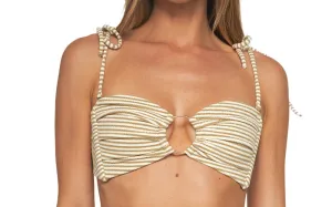 Tori Ties Bandeau-Tamarindo Binded Bikini ::RET