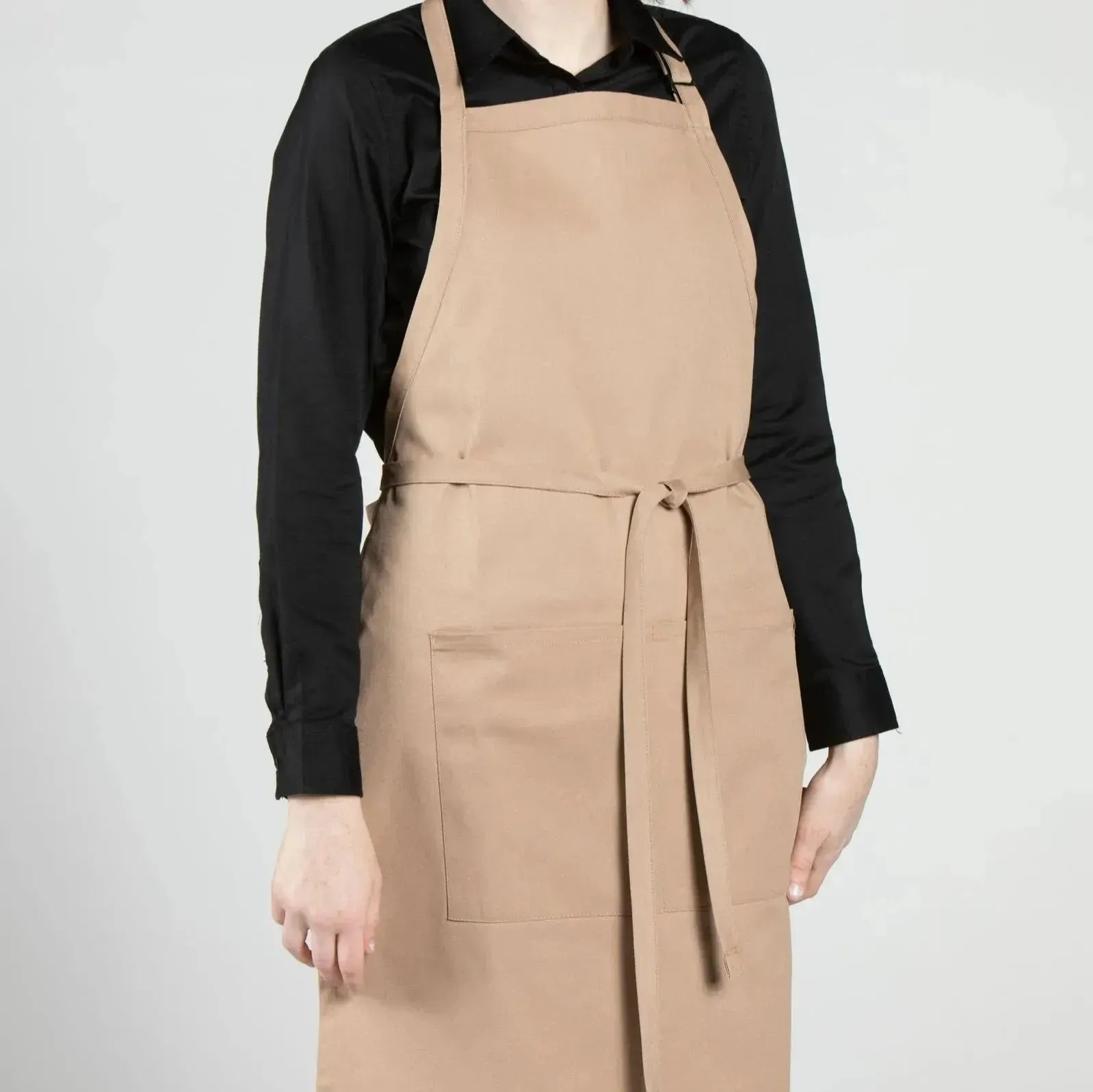 Twill Cotton Blend Adjustable Butcher Aprons 2 PK