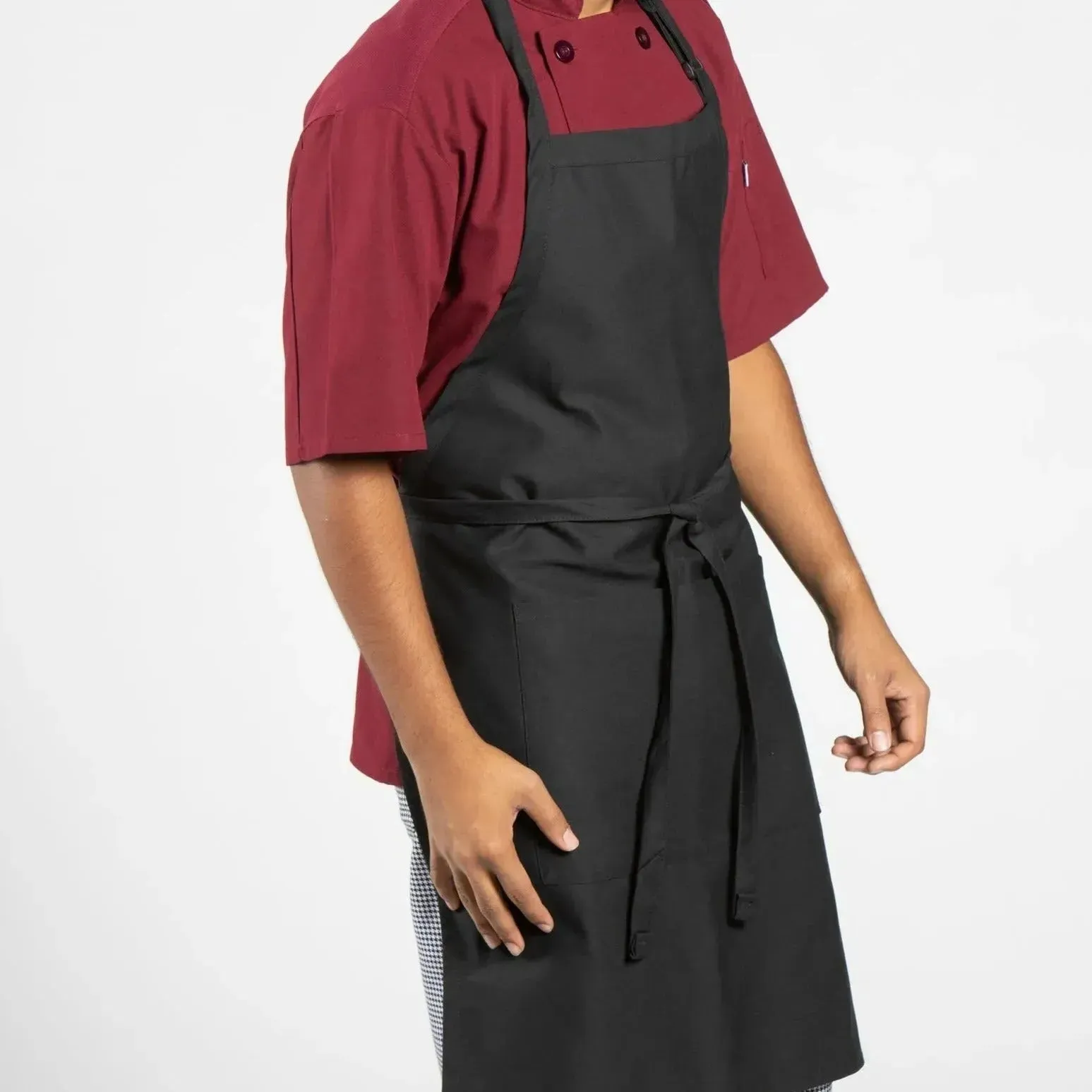 Twill Cotton Blend Adjustable Butcher Aprons 2 PK