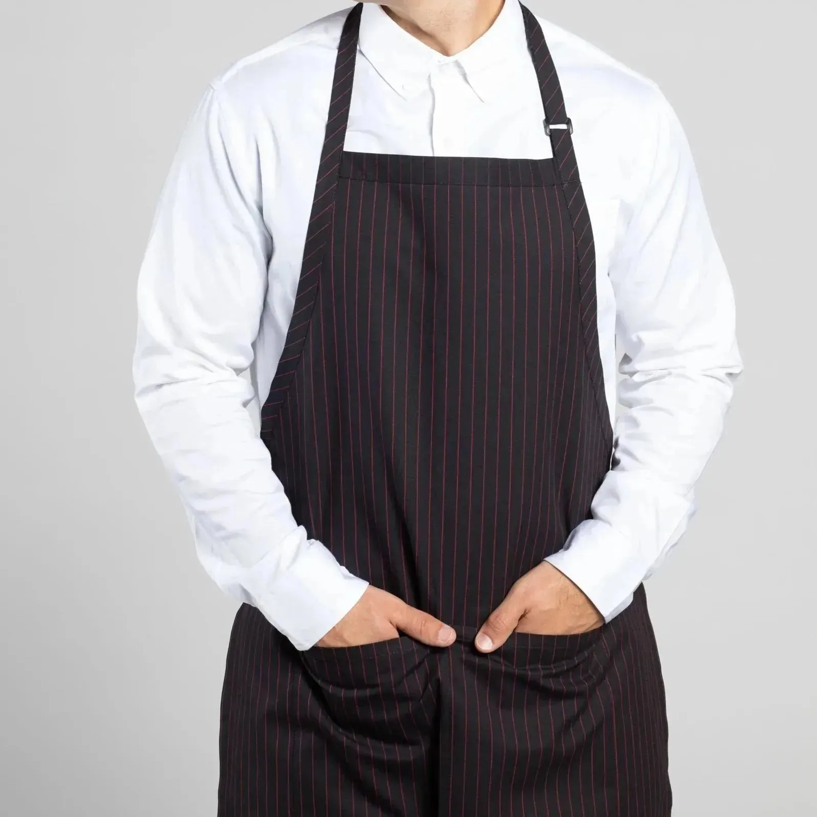 Twill Cotton Blend Adjustable Butcher Aprons 2 PK