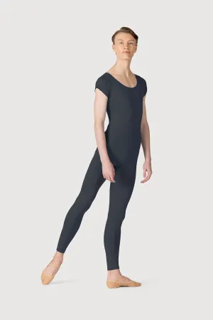 U3872M - Bloch Microlux™ Scoop Neck Cap Sleeve Mens Unitard