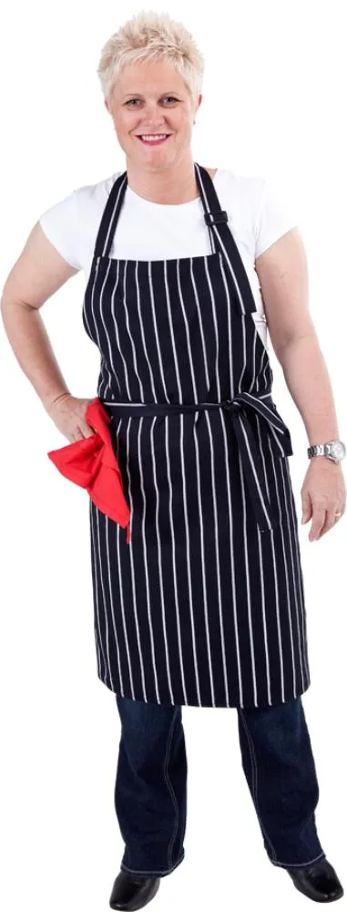 UK DELI Length Chefs Bib Apron - (Adjustable Neck)