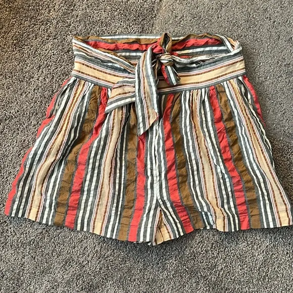 Ulla Johnson Striped Shorts