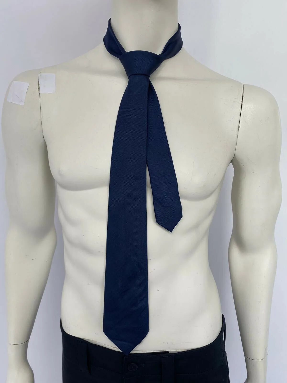 Uniformes Blue Orange Woven Silk Tie