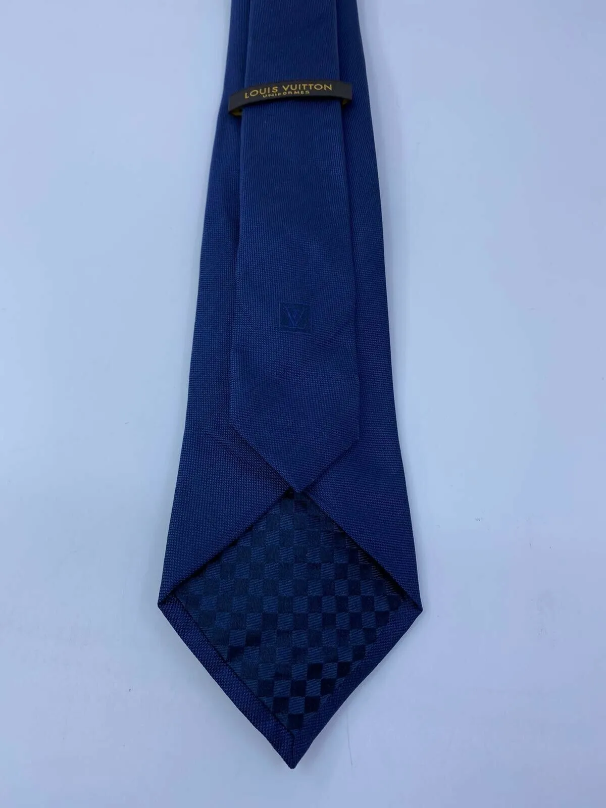 Uniformes Blue Orange Woven Silk Tie