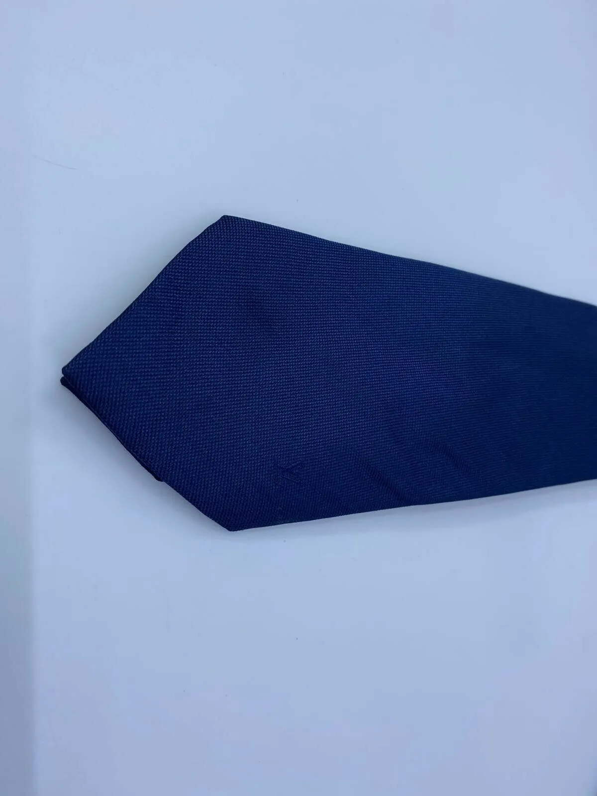 Uniformes Blue Orange Woven Silk Tie
