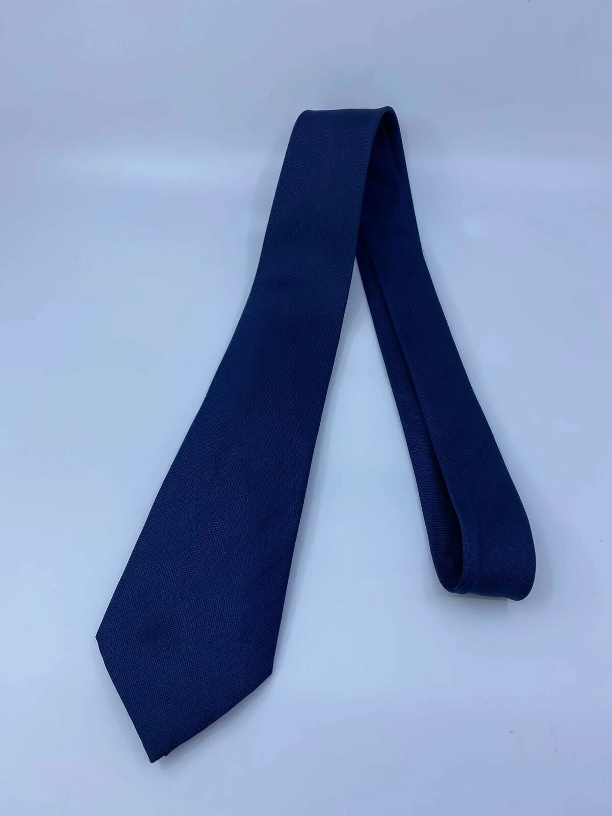 Uniformes Blue Orange Woven Silk Tie