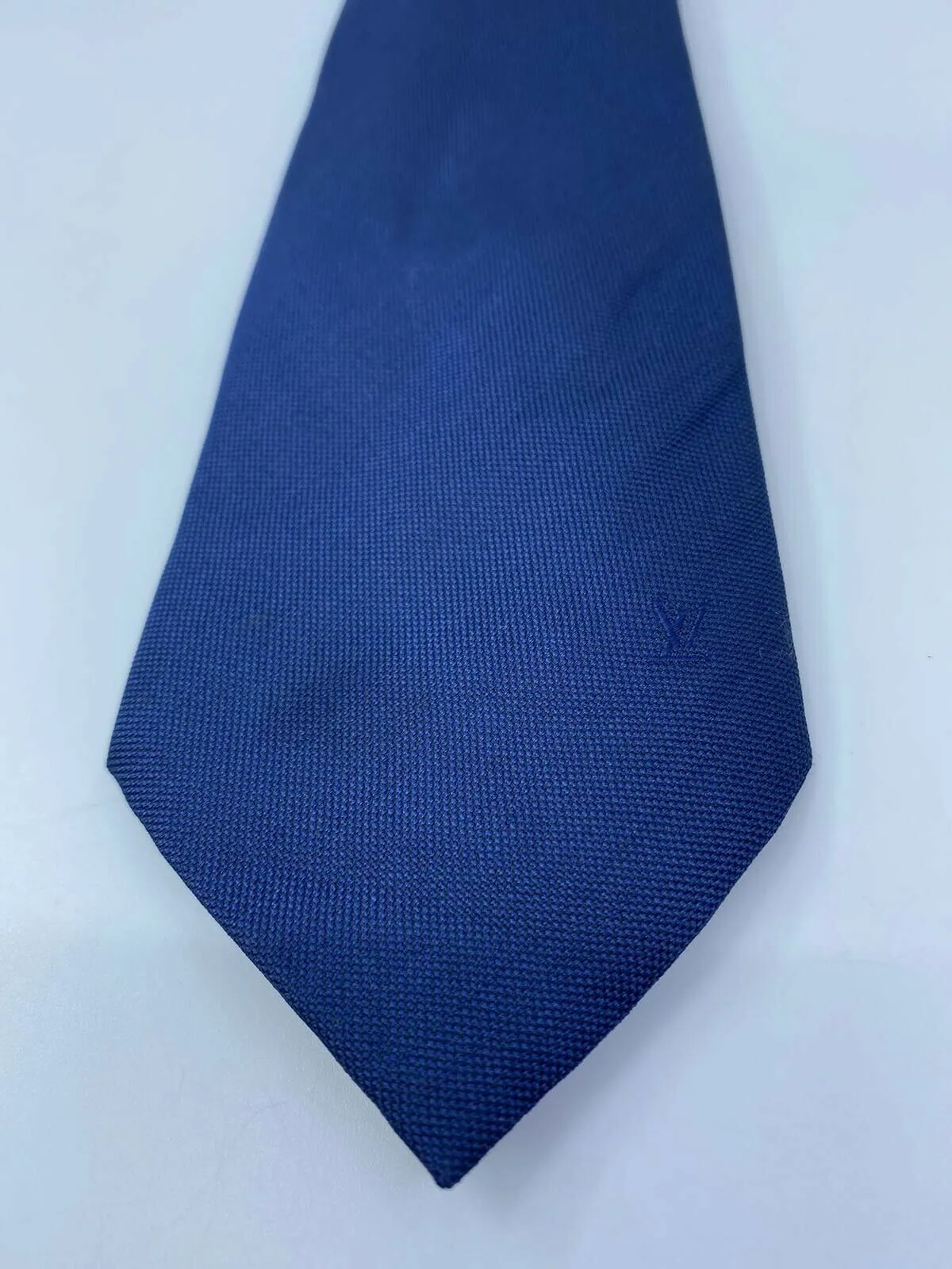 Uniformes Blue Orange Woven Silk Tie