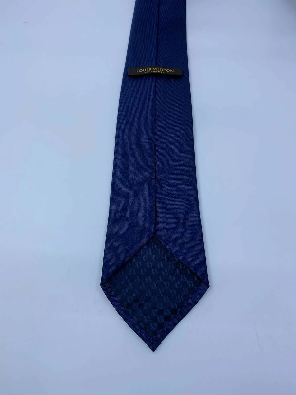 Uniformes Blue Orange Woven Silk Tie