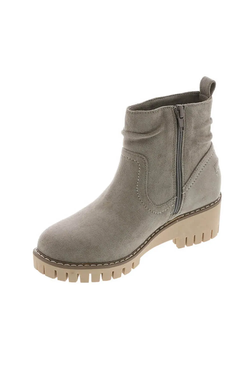 Very G Dashing Booties for Women in Grey | DASHING-GREY
