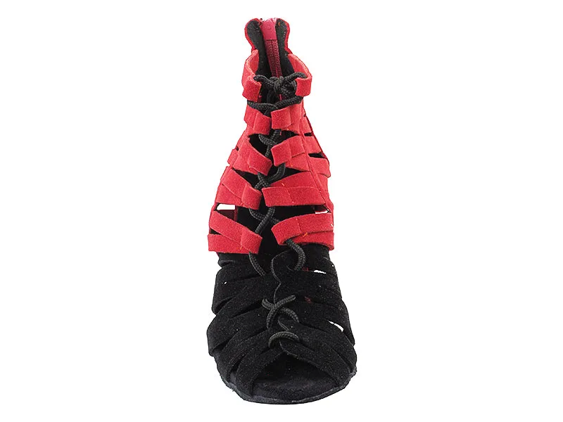 VFBoot Latin 3903 Black Suede & Red Suede