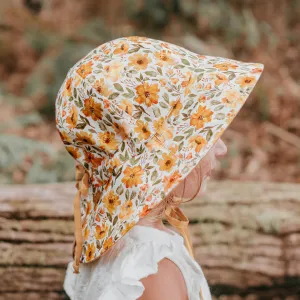 Wanderer Panelled Bucket Sun Hat | Margaret / Maize