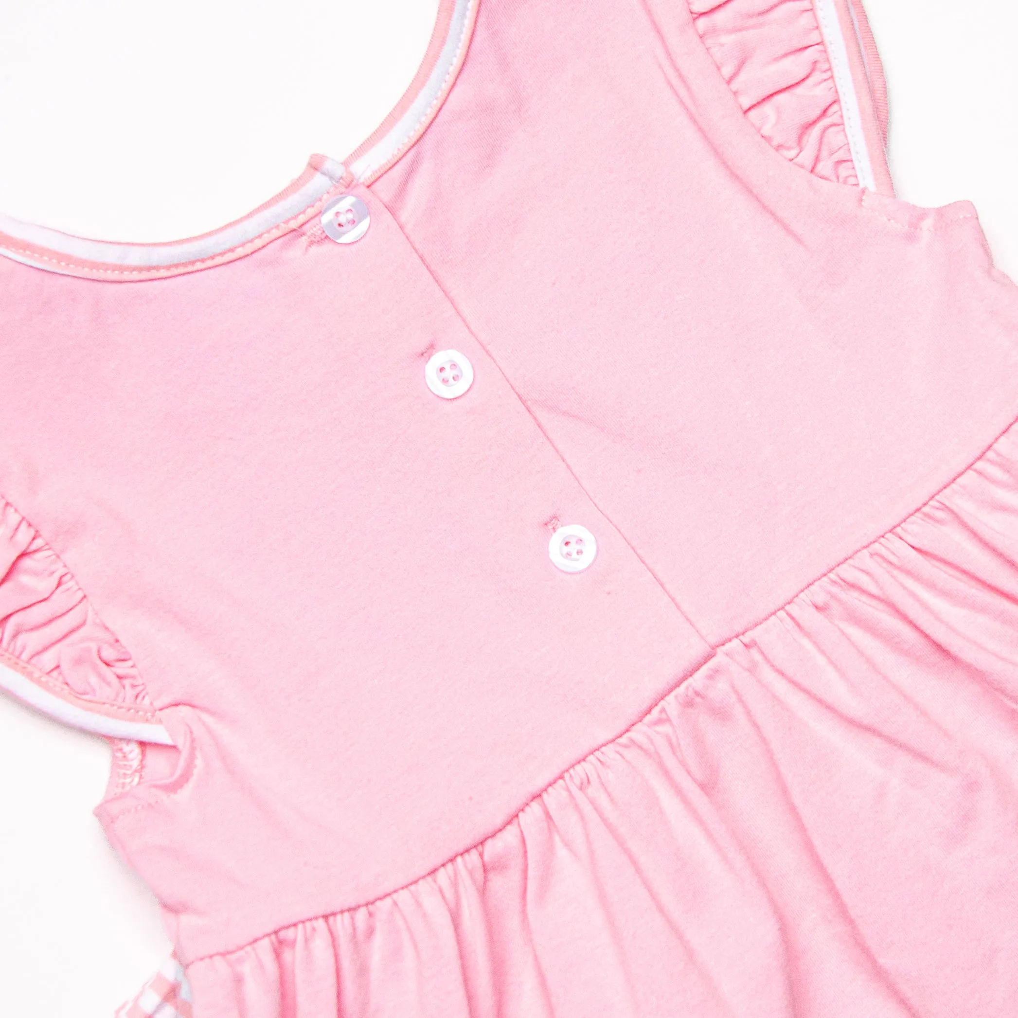 Watermelon Patch Applique Dress, Pink