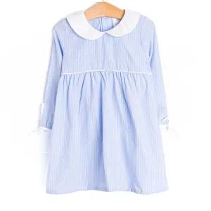 Wynne Dress, Blue Stripe