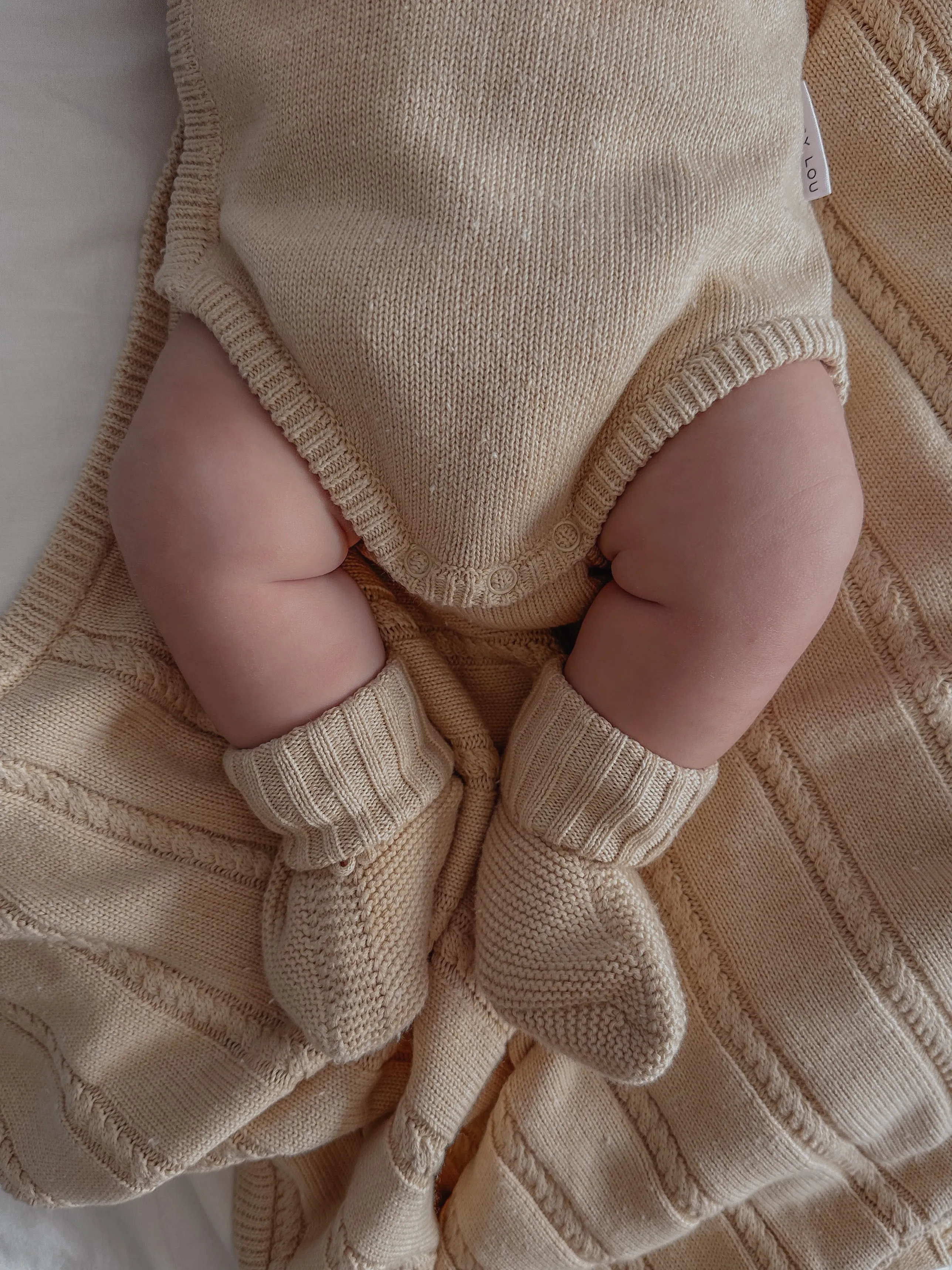 Ziggy Lou Sand Fleck Booties