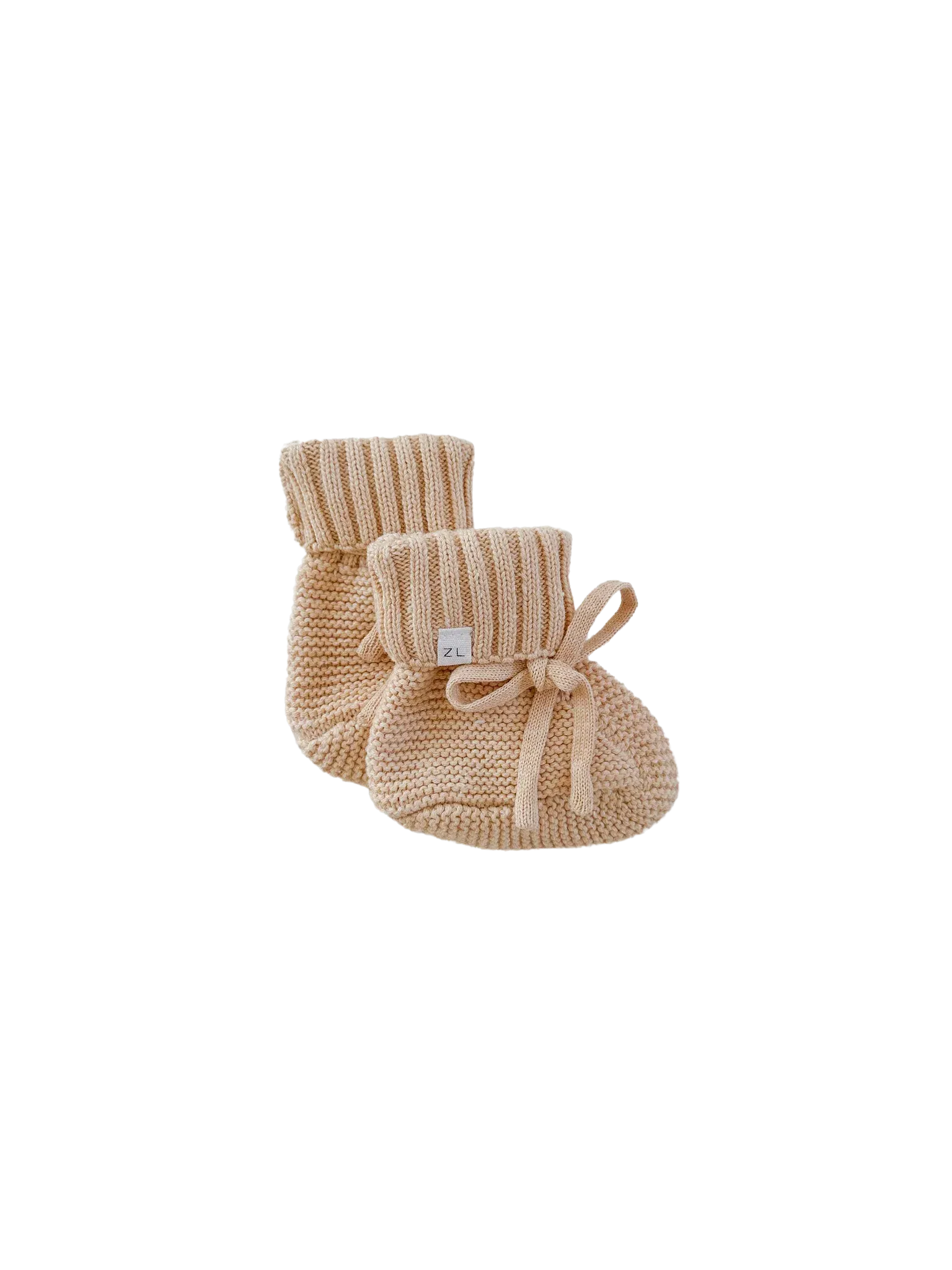 Ziggy Lou Sand Fleck Booties